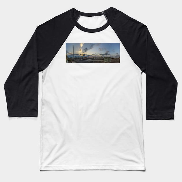 KAUST - PANORAMA Baseball T-Shirt by likbatonboot